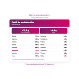Proteína Vegana GoHard — perfil de aminoácidos por porción, datos verificados del envase