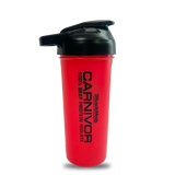 Shaker Carnivor Rojo MuscleMeds 600 ml, vaso mezclador libre de BPA