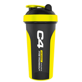 Shaker Cellucor 700 ml black and yellow, vaso mezclador libre de BPA