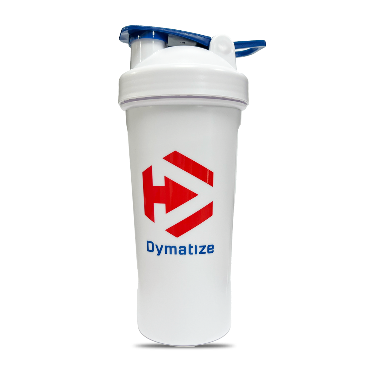 Shaker Dymatize Blanco 700 ml, vaso mezclador libre de BPA