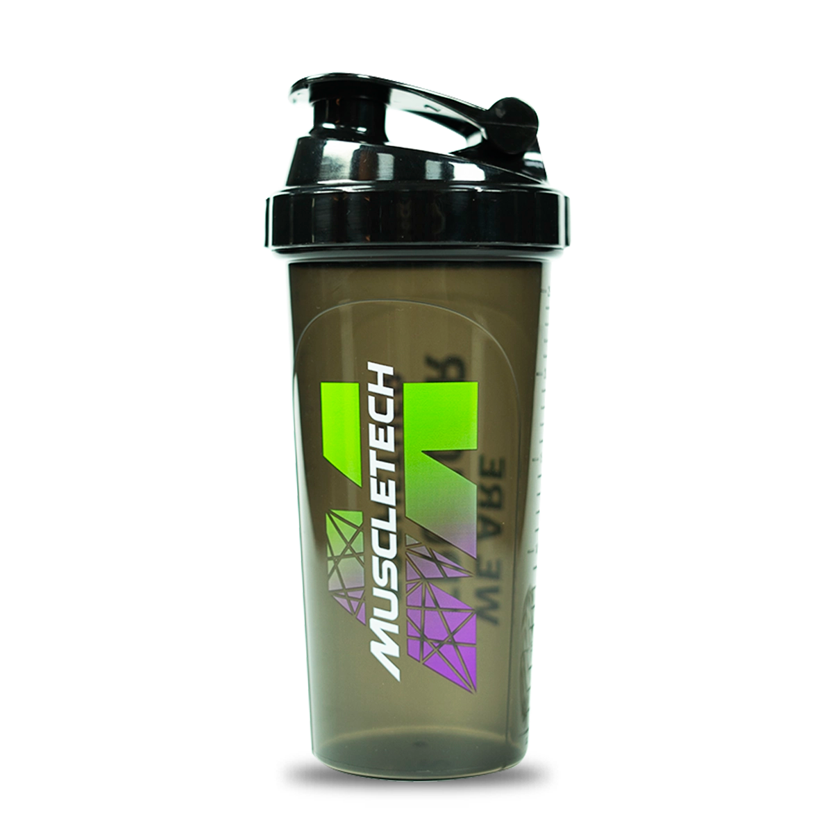 Shaker MuscleTech Energy 700 ml, vaso mezclador libre de BPA