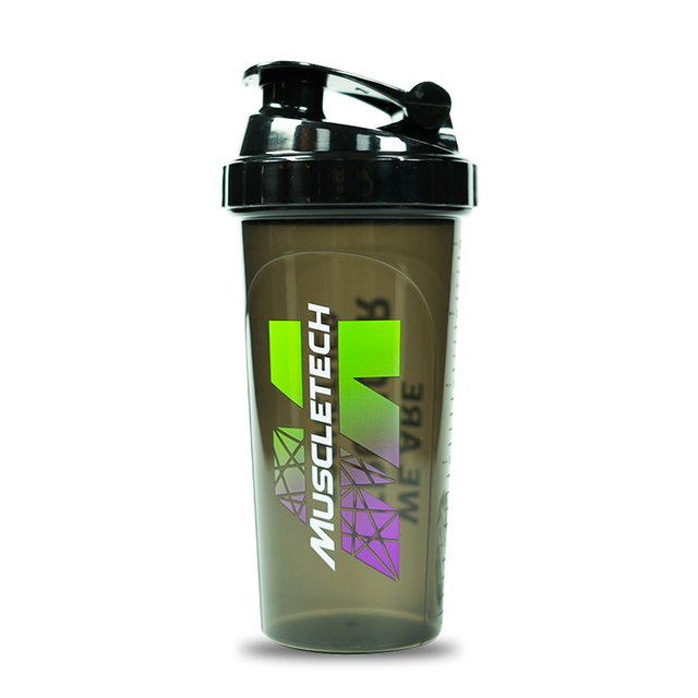 Shaker MuscleTech Energy 700 ml, vaso mezclador libre de BPA
