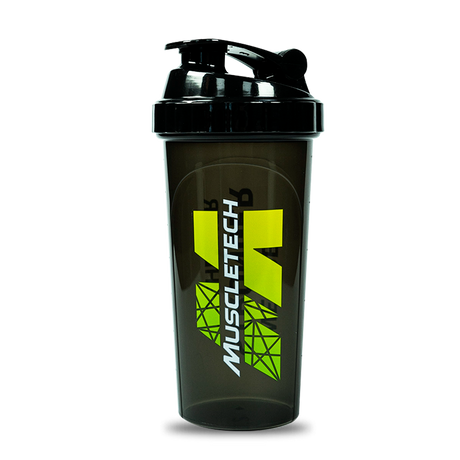 Shaker MuscleTech Lime 700 ml, vaso mezclador libre de BPA