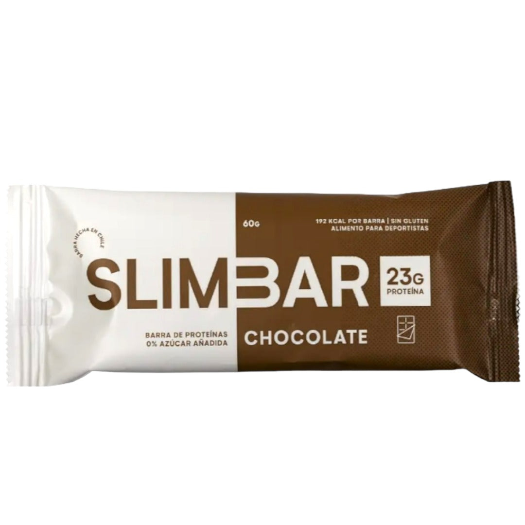 Barra de proteína Slimbar chocolate ( 12 unidades)