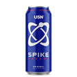 Spike Energy USN Original 500 ml - bebida energética con 150 mg de cafeína, taurina y guaraná - vista frontal de la lata